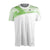 White Background Image: Ben Johns Trigon Tee, Green and white. #Green